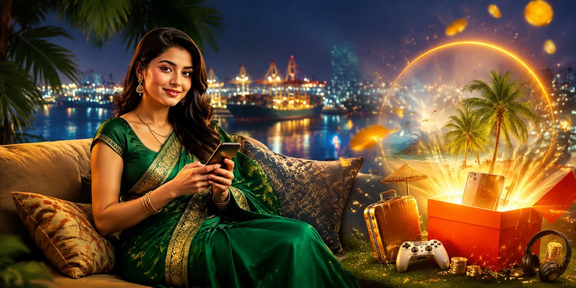 চট্টগ্রামে শাড়ি পরা নারী মোবাইলে অনলাইন পেমেন্ট করছেন