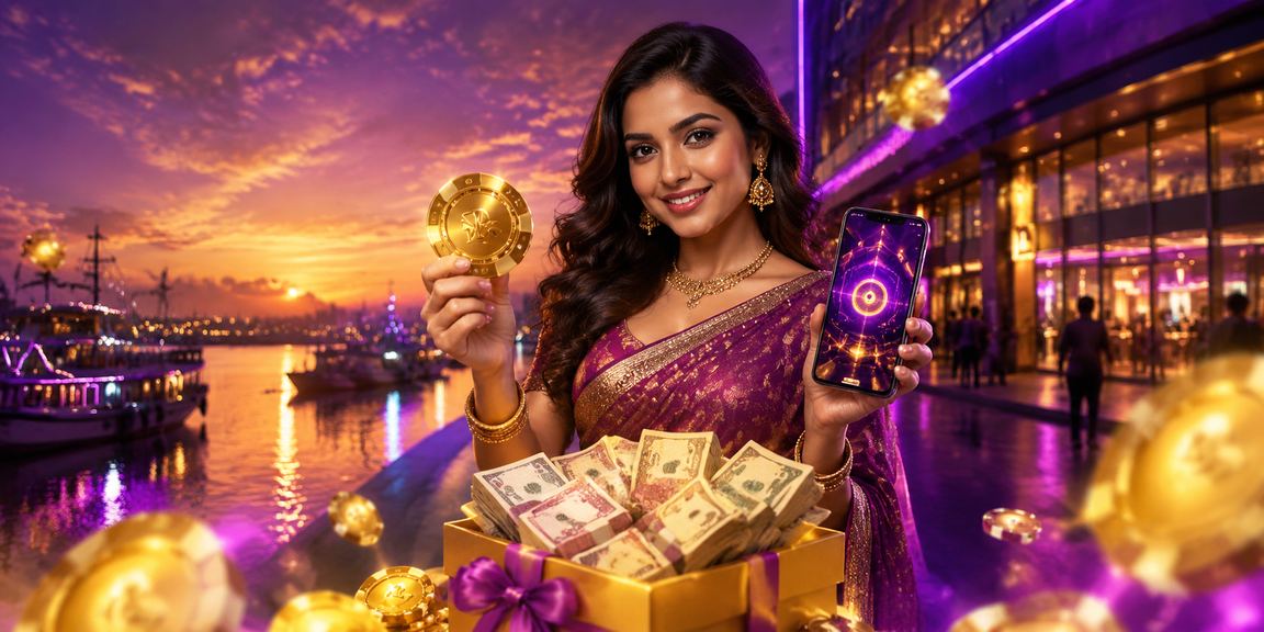 খুলনায় নিয়ন আলোয় 77abc ক্যাসিনো অ্যাপ ব্যবহার করছেন একজন ব্যবহারকারী